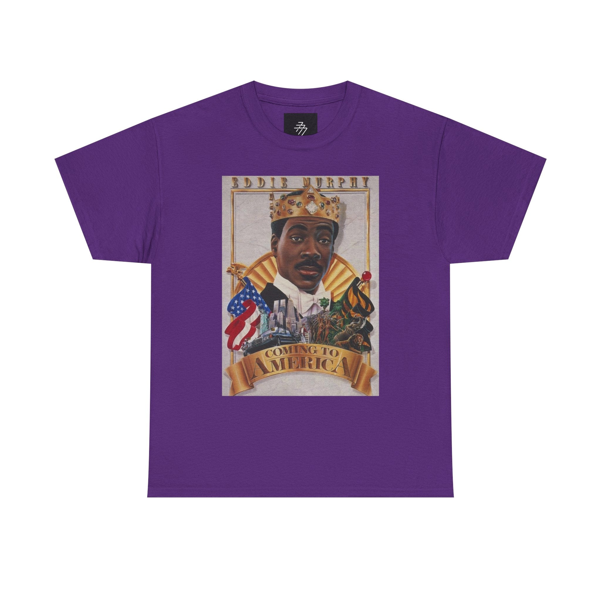 Graphic Tee — 'Coming to America' King Portrait Shirt