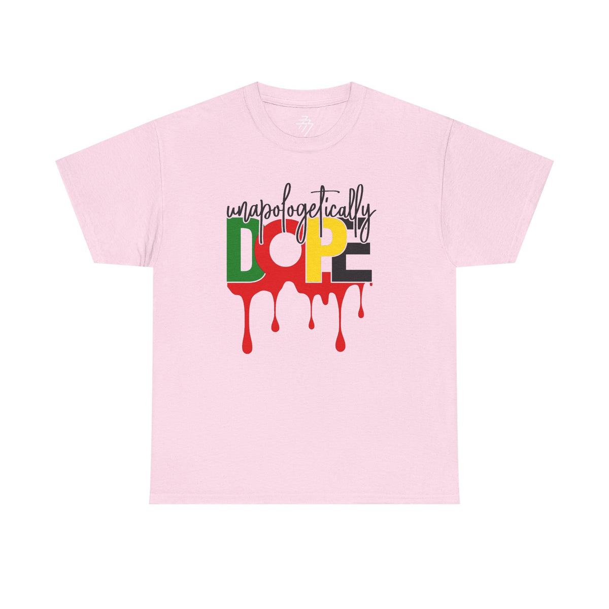 Unapologetically Dope Rasta Drip Graphic Tee