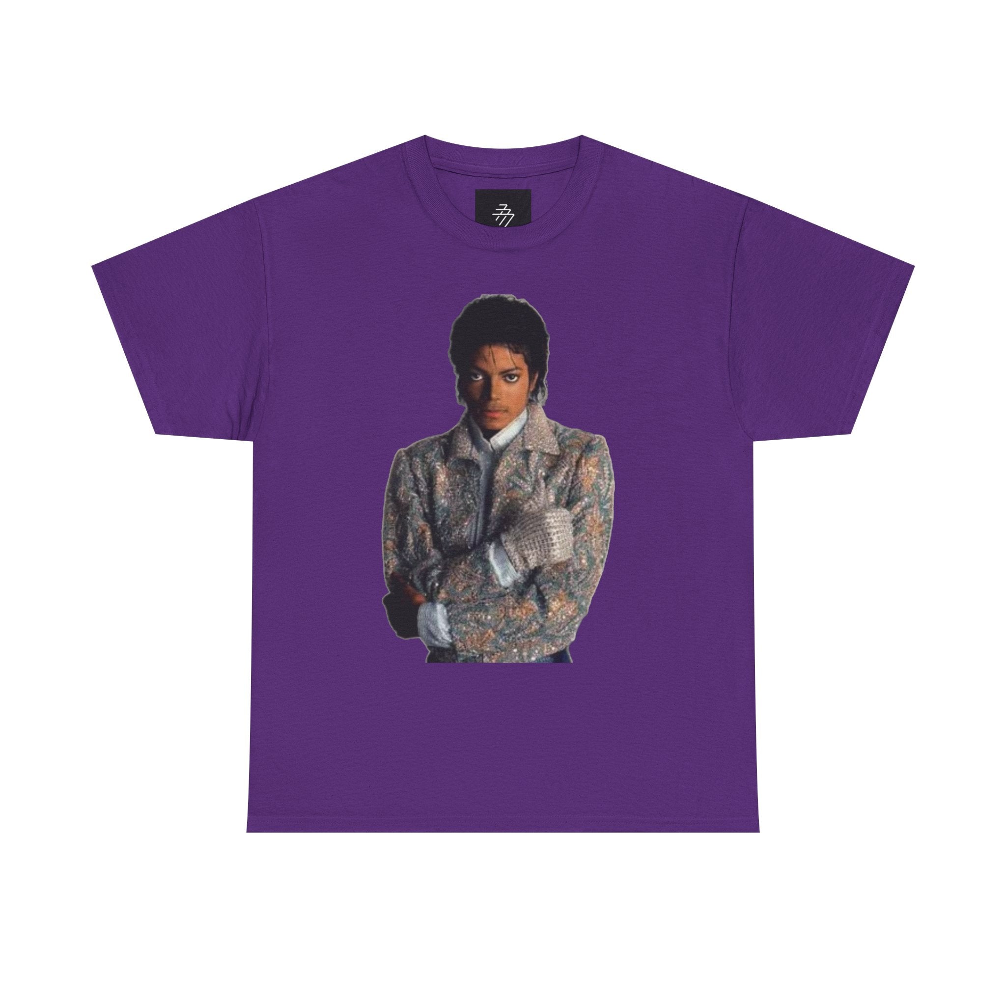Rhinestone Crown Logo Tee — Vintage Pop Icon Portrait T-Shirt