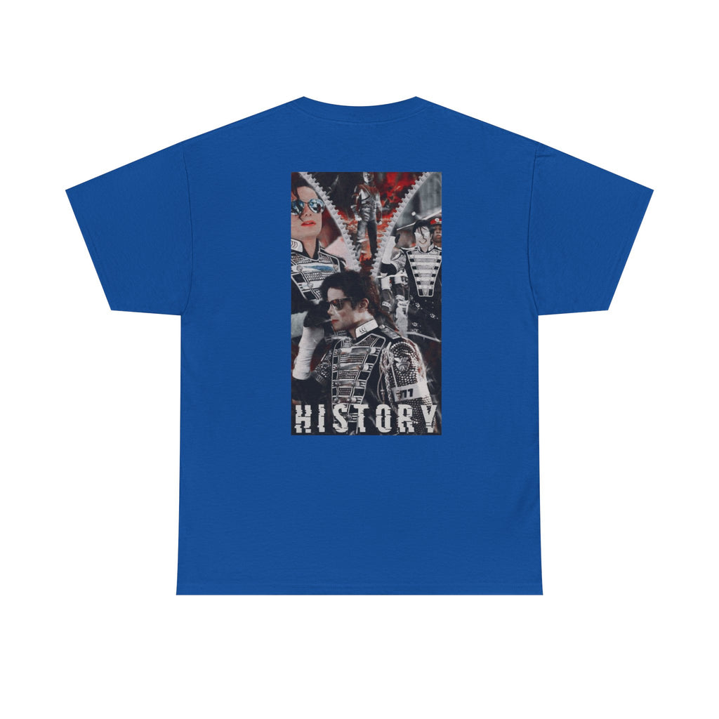 Vintage Music Icon collage Tee | Retro Band Poster, 'History' Graphic