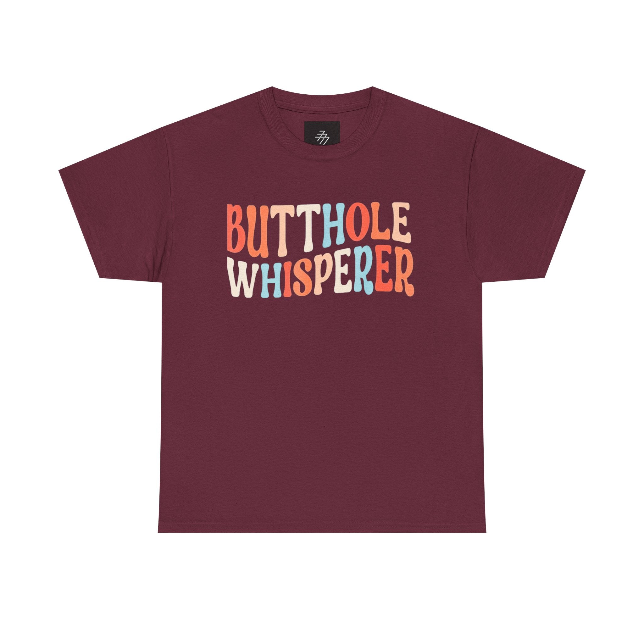 Butthole Whisperer T-Shirt — Funny Retro Colorful Graphic Tee