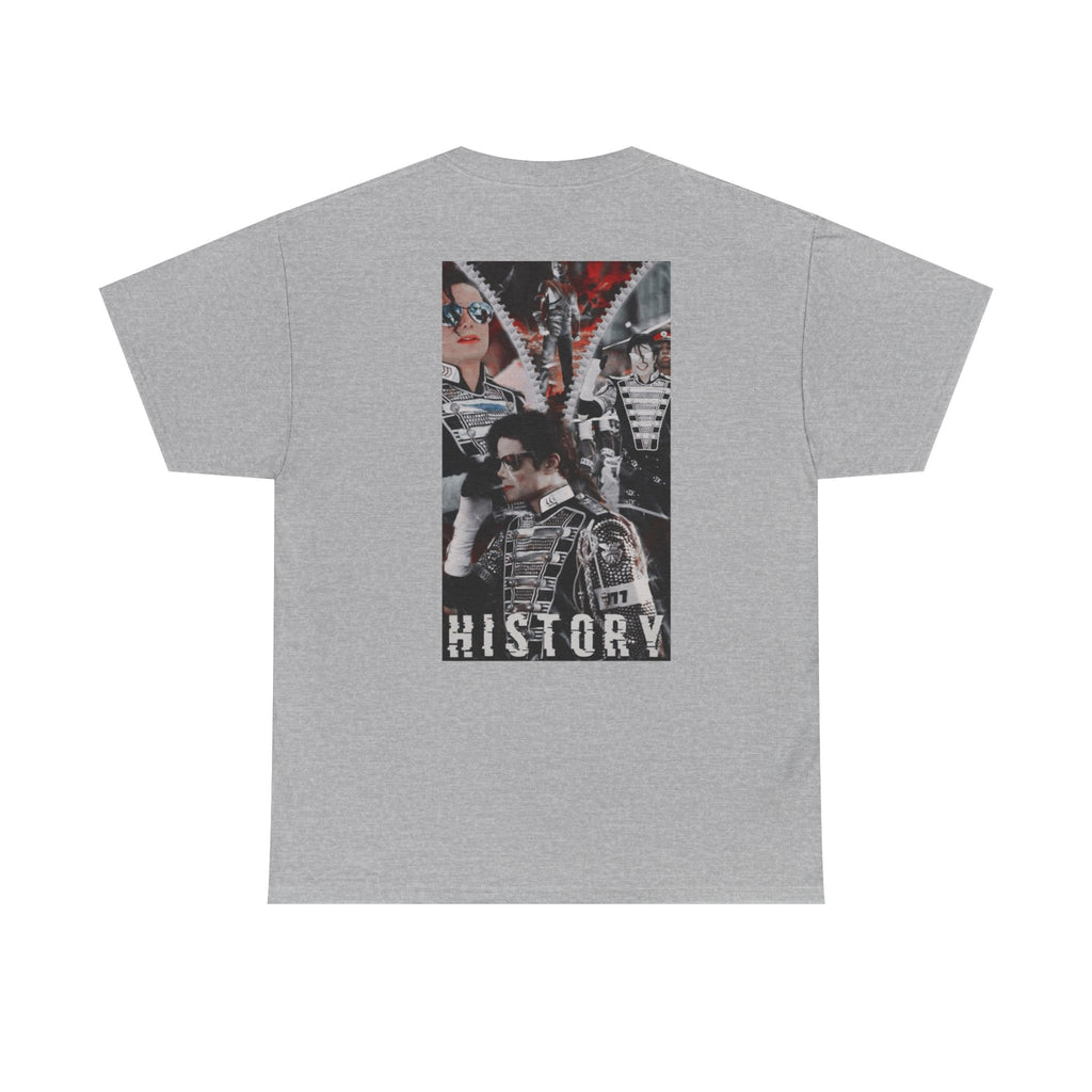 Vintage Music Icon collage Tee | Retro Band Poster, 'History' Graphic