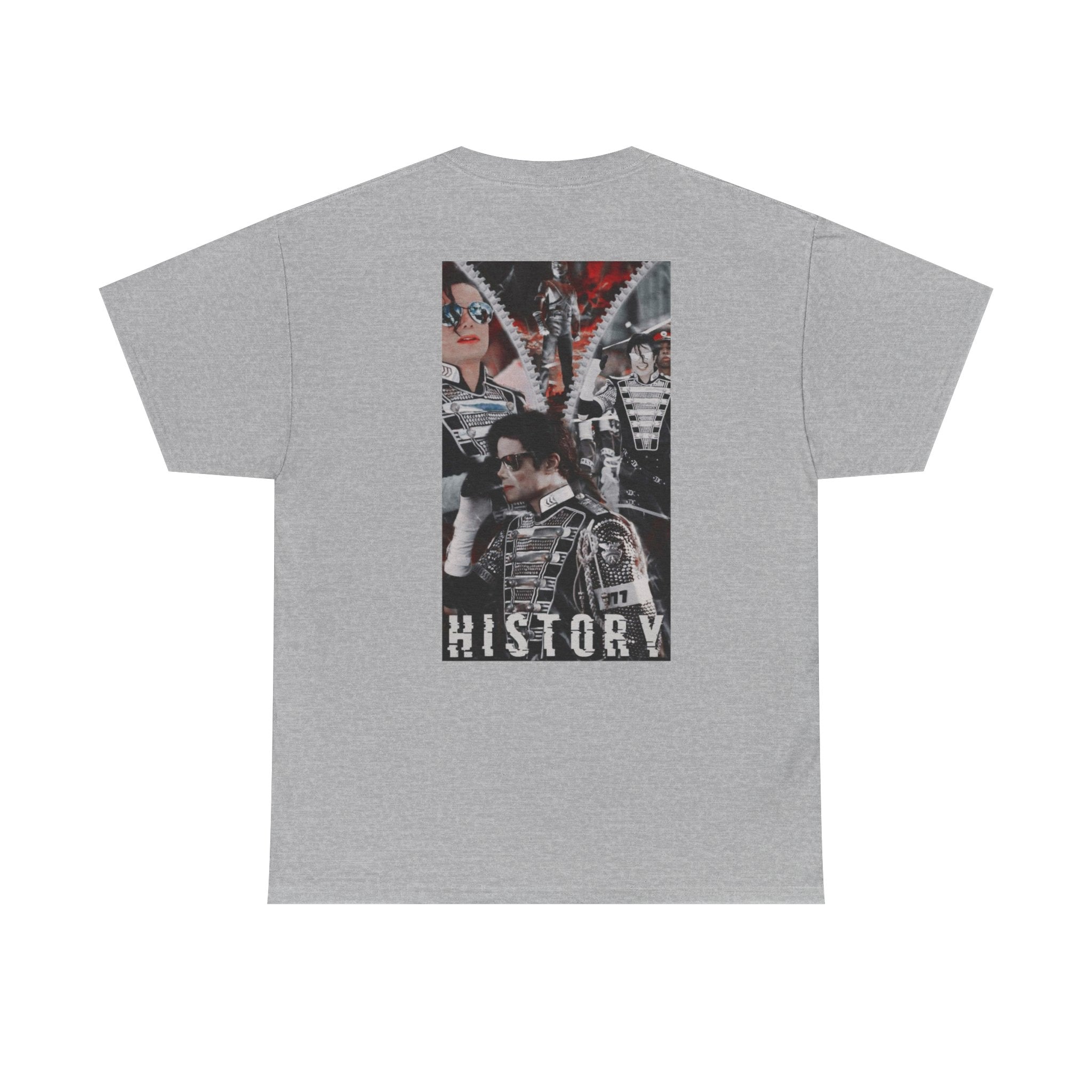 Vintage Music Icon collage Tee | Retro Band Poster, 'History' Graphic