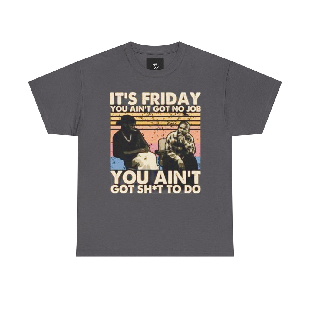 Funny Retro 'It's Friday' Tee Weekend Vibes Casual