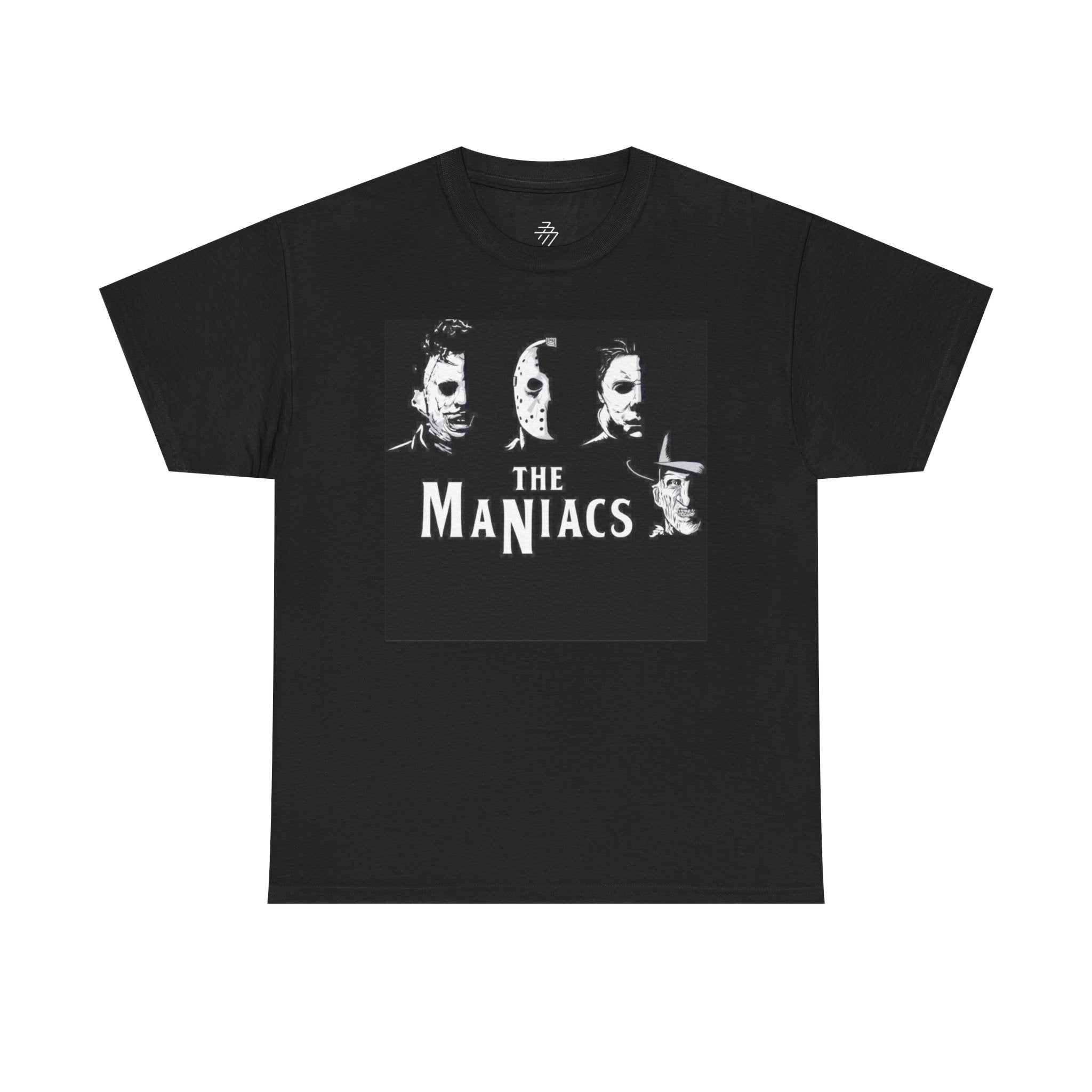 Horror Band Tee — "The Maniacs" Graphic T-Shirt