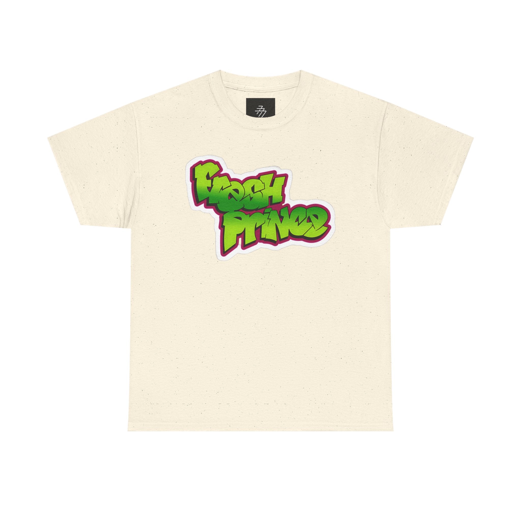Fresh Prince Graphic Tee — Retro 90s Hip-Hop Graffiti Shirt