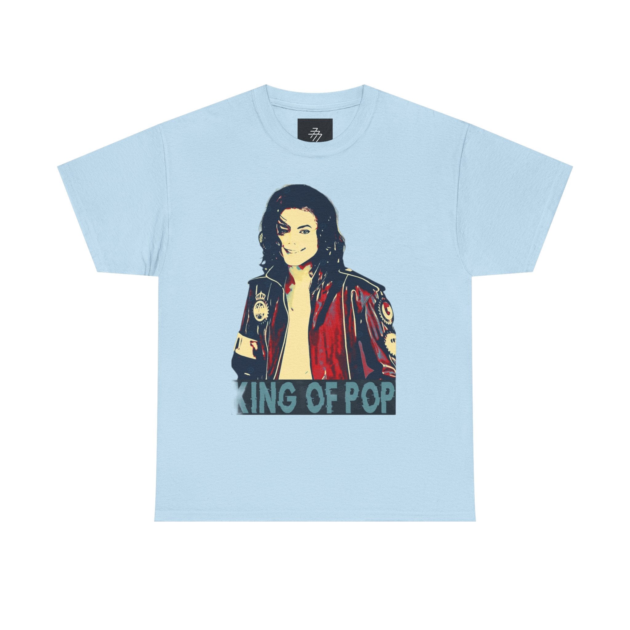 Retro Pop Star Graphic Tee — "King of Pop" Inspired Design