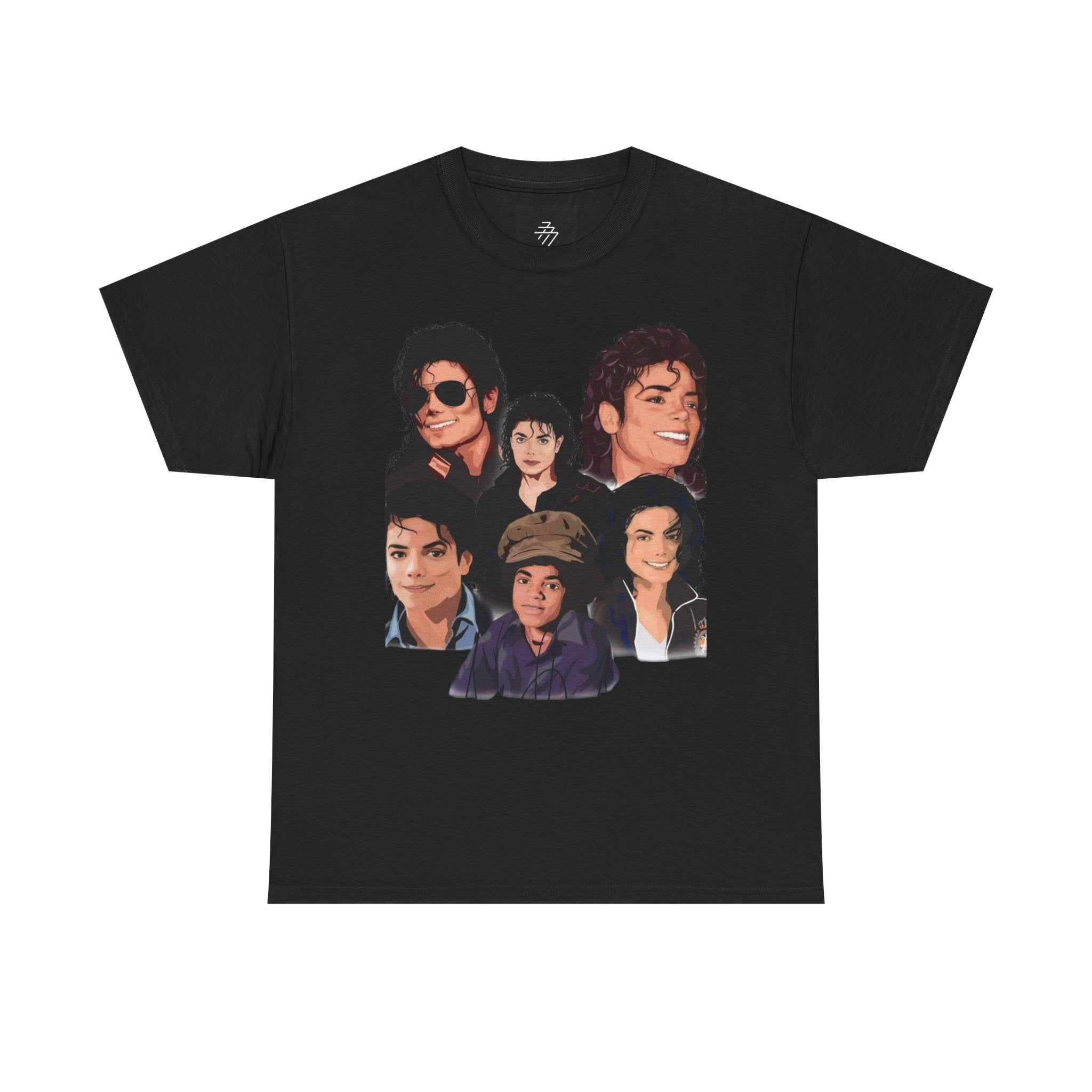 Pop Icon Faces Tee | Retro Music Portraits T-Shirt