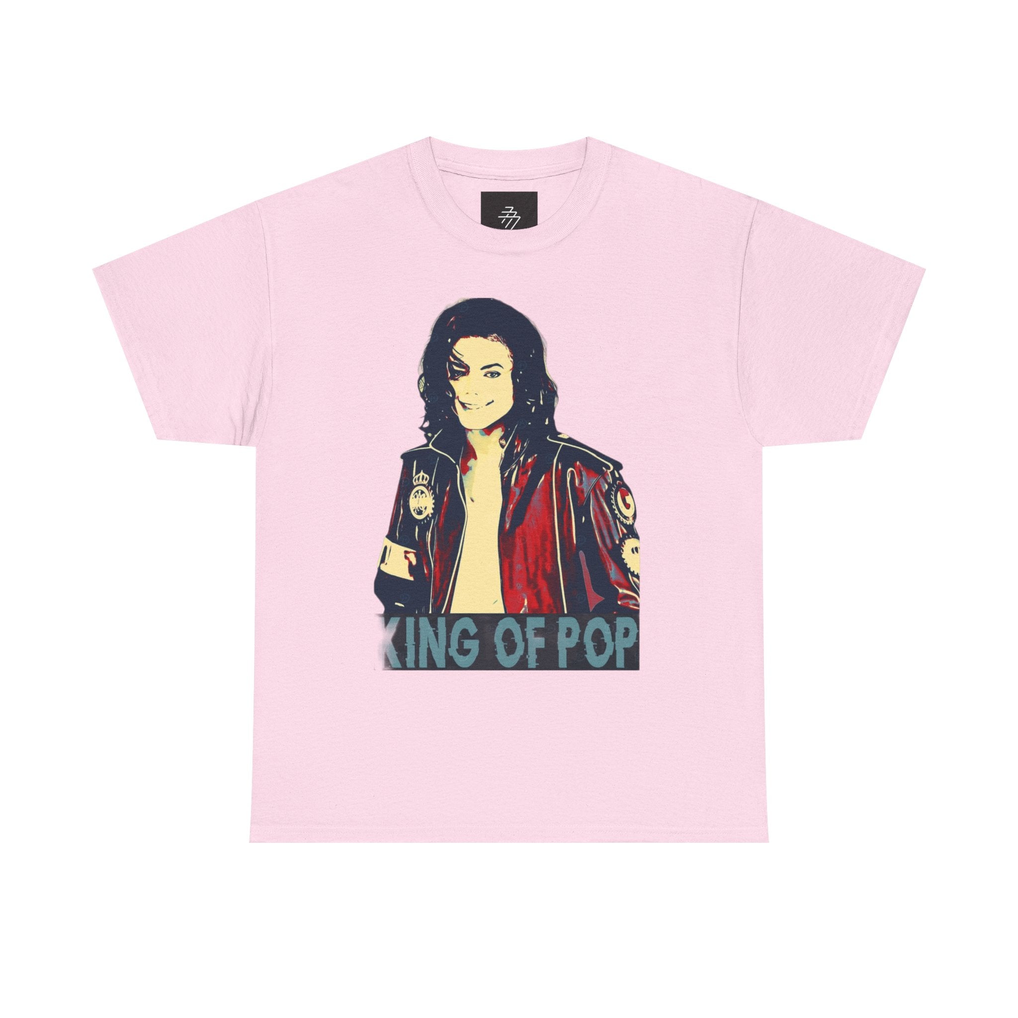 Retro Pop Star Graphic Tee — "King of Pop" Inspired Design