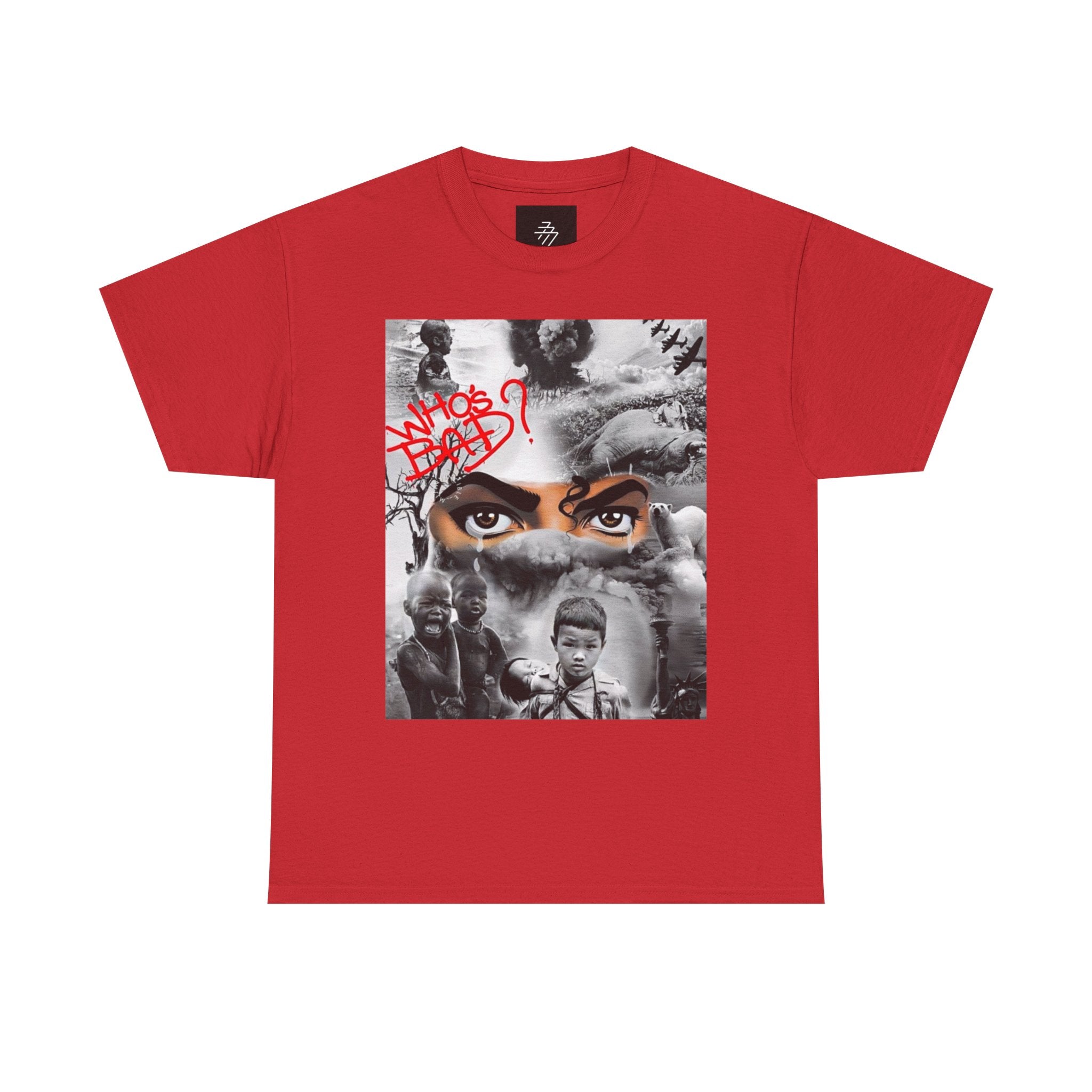 Graphic Tee — 'Who's Bad?' Michael Jackson Tribute T-Shirt