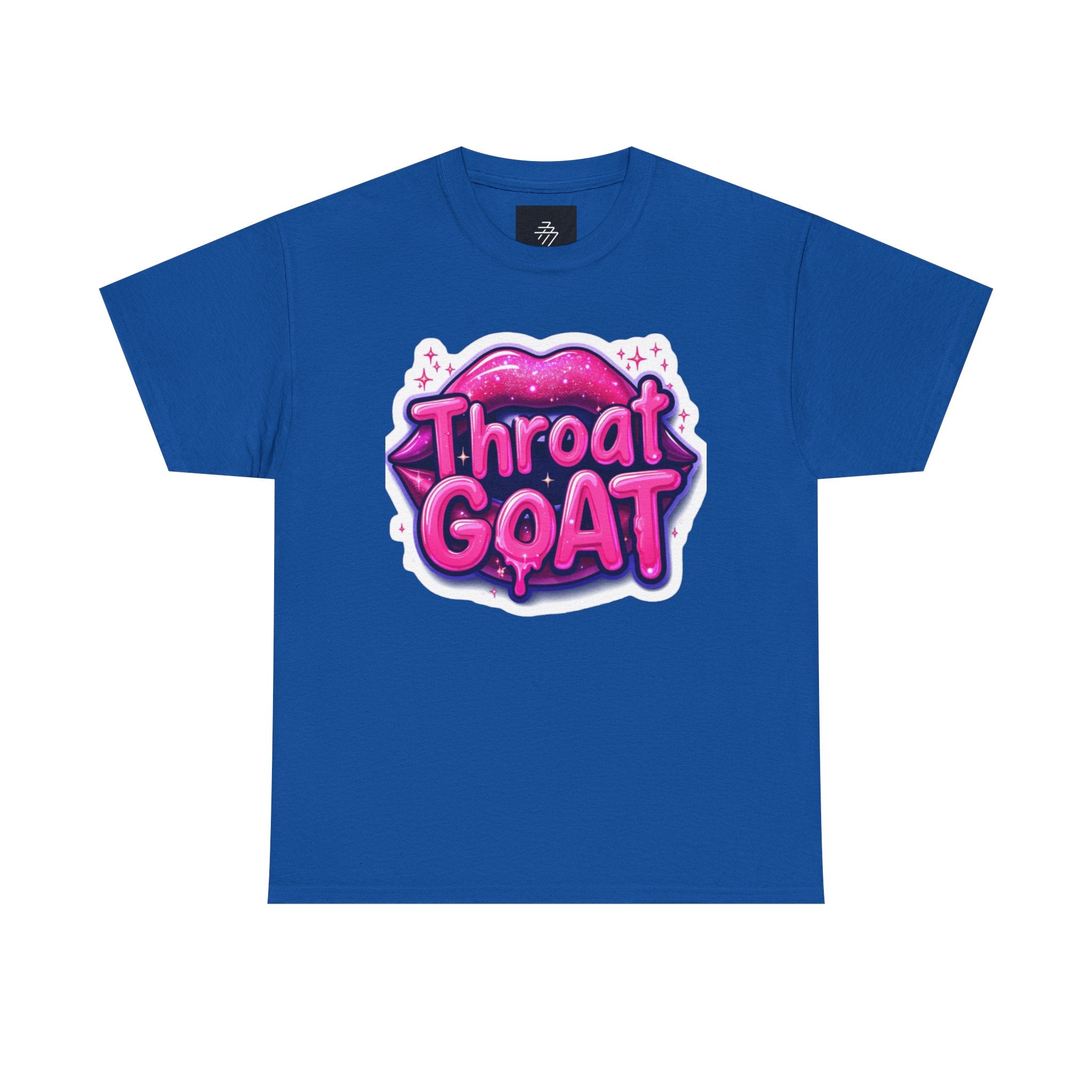 Throat Goat Graphic Tee — Cute Pink Lip Logo Tee
