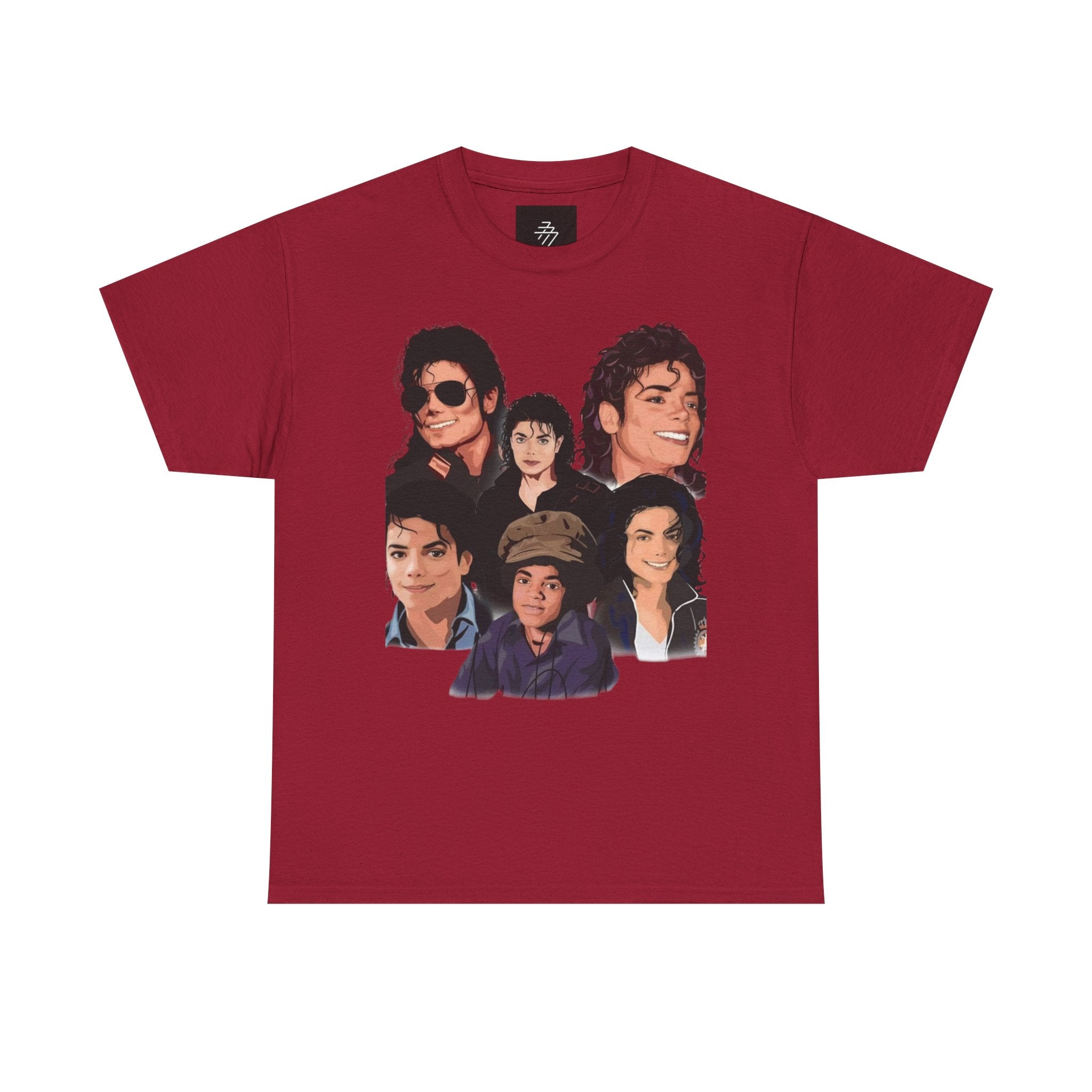 Pop Icon Faces Tee | Retro Music Portraits T-Shirt