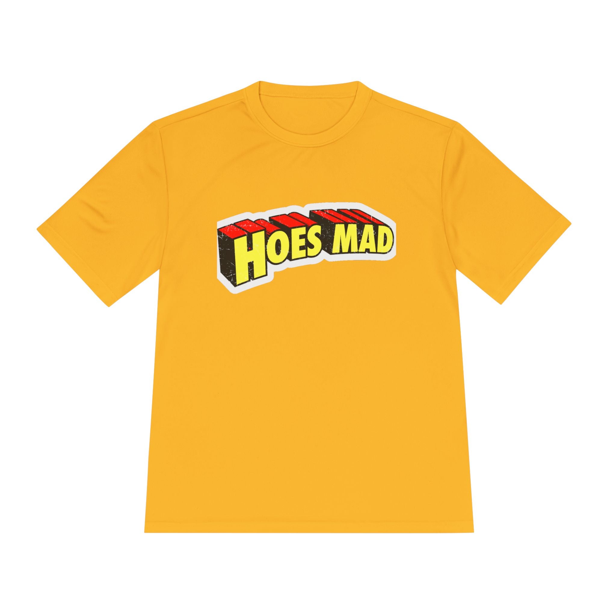 Hoes Mad Tee | Bold 3D Comic Text Shirt