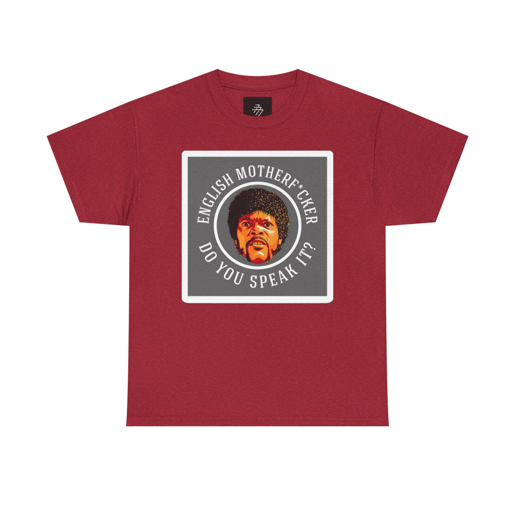 English Motherf*cker Do You Speak It Tee | Graphic Movie Quote Shirt