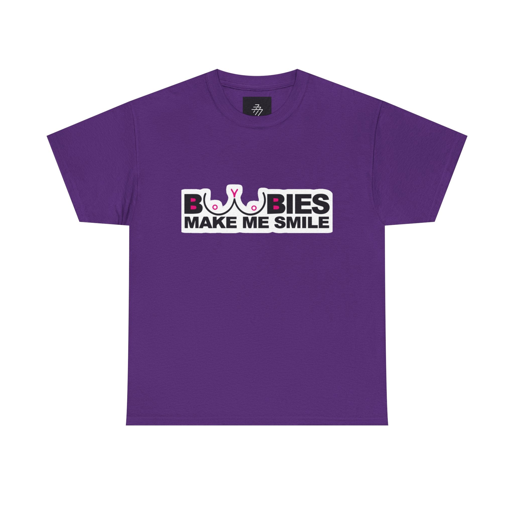 "Boobies Make Me Smile Tee