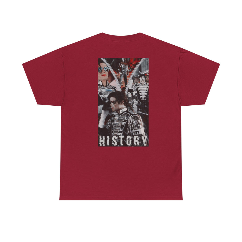 Vintage Music Icon collage Tee | Retro Band Poster, 'History' Graphic