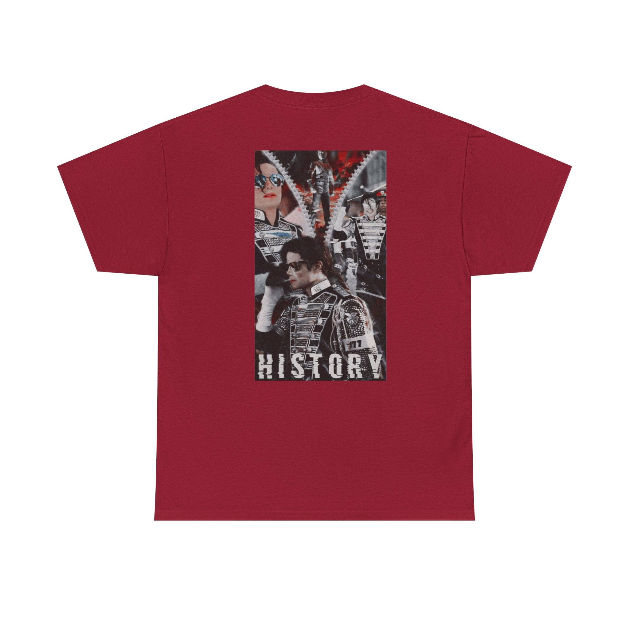 Vintage Music Icon collage Tee | Retro Band Poster, 'History' Graphic