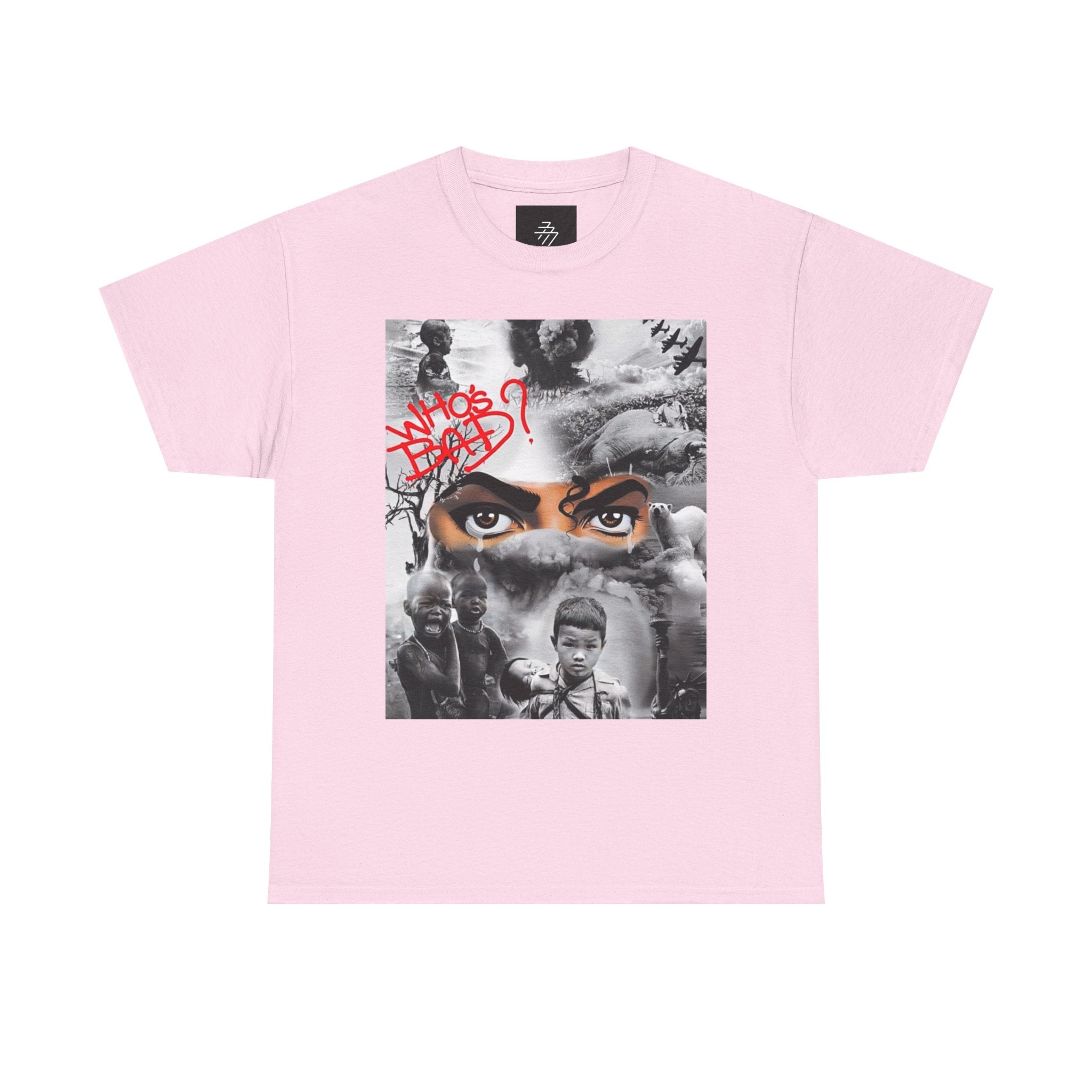 Graphic Tee — 'Who's Bad?' Michael Jackson Tribute T-Shirt