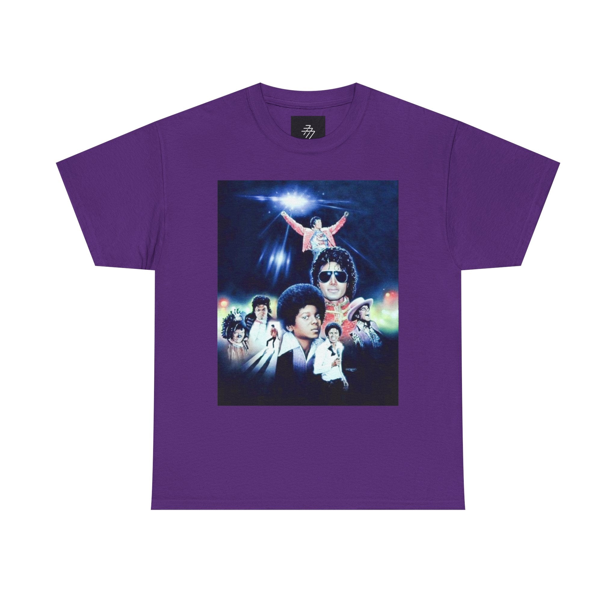 MJ Retro Music Tee — Vintage Pop Star Poster Graphic T-Shirt