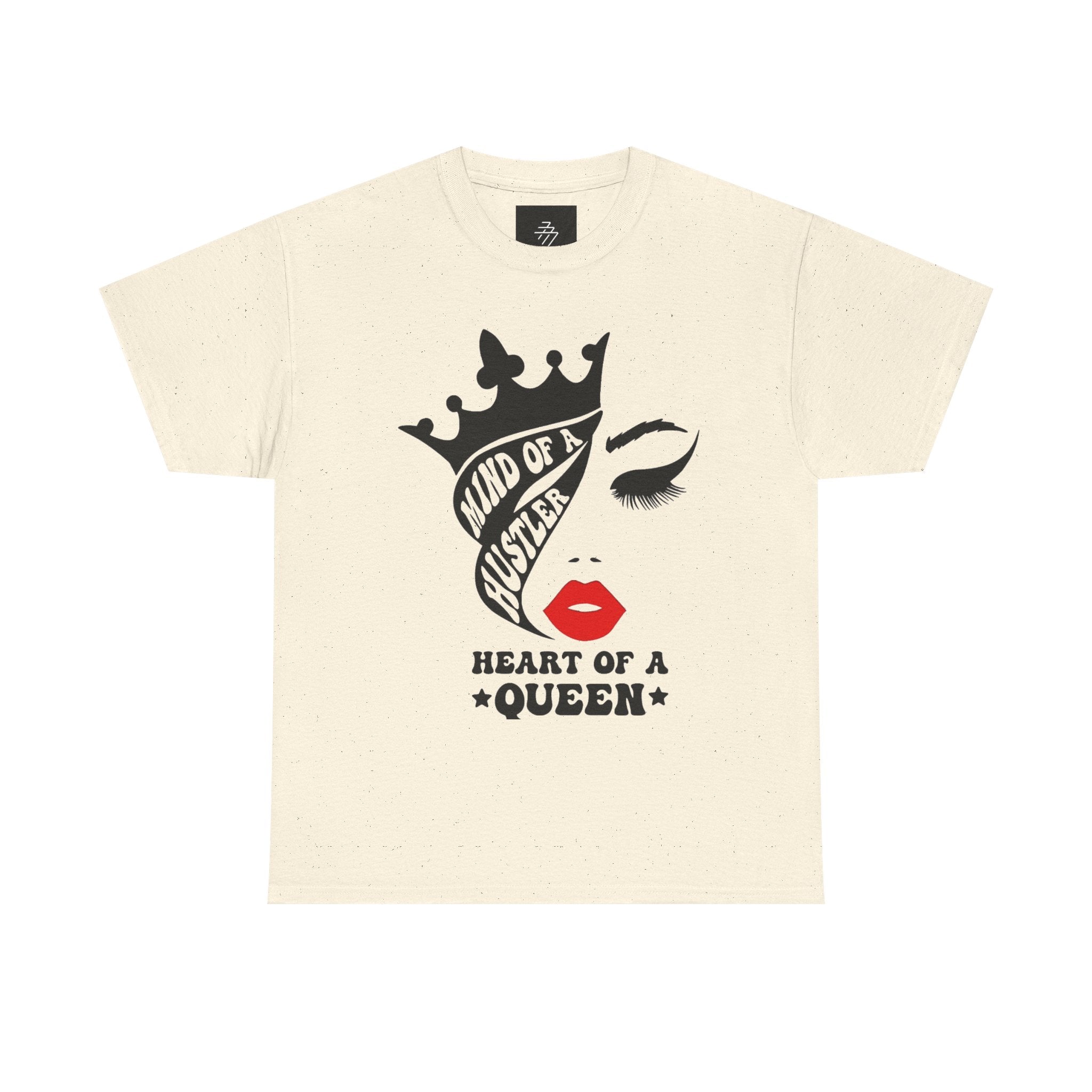Queen Vibes "Mind of a Hustler, Heart of a Queen" Graphic Tee