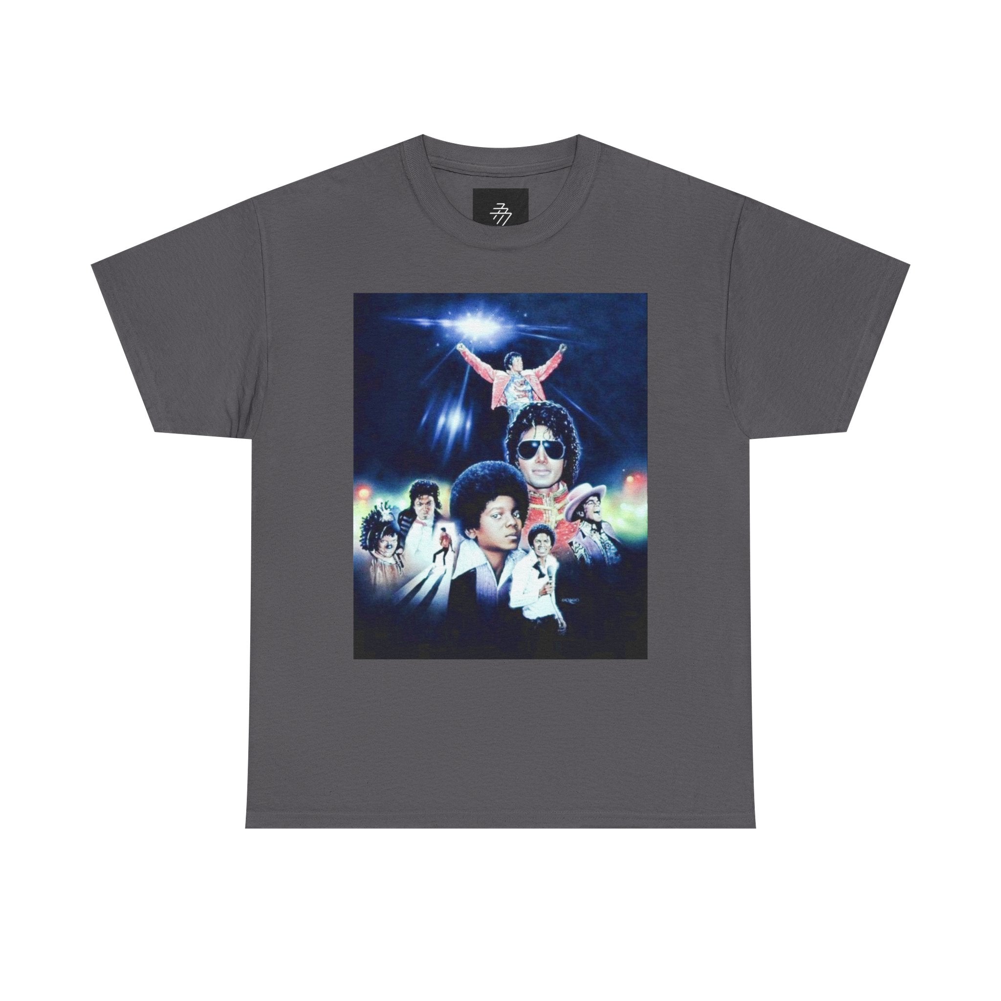 MJ Retro Music Tee — Vintage Pop Star Poster Graphic T-Shirt