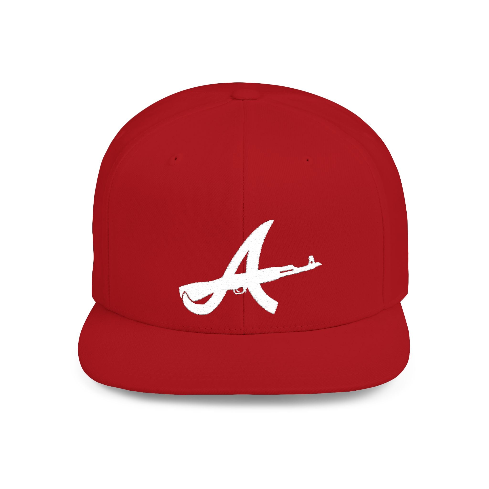 AK-47 Illustration Snapback | Rifle Graphic Hat, Streetwear Cap