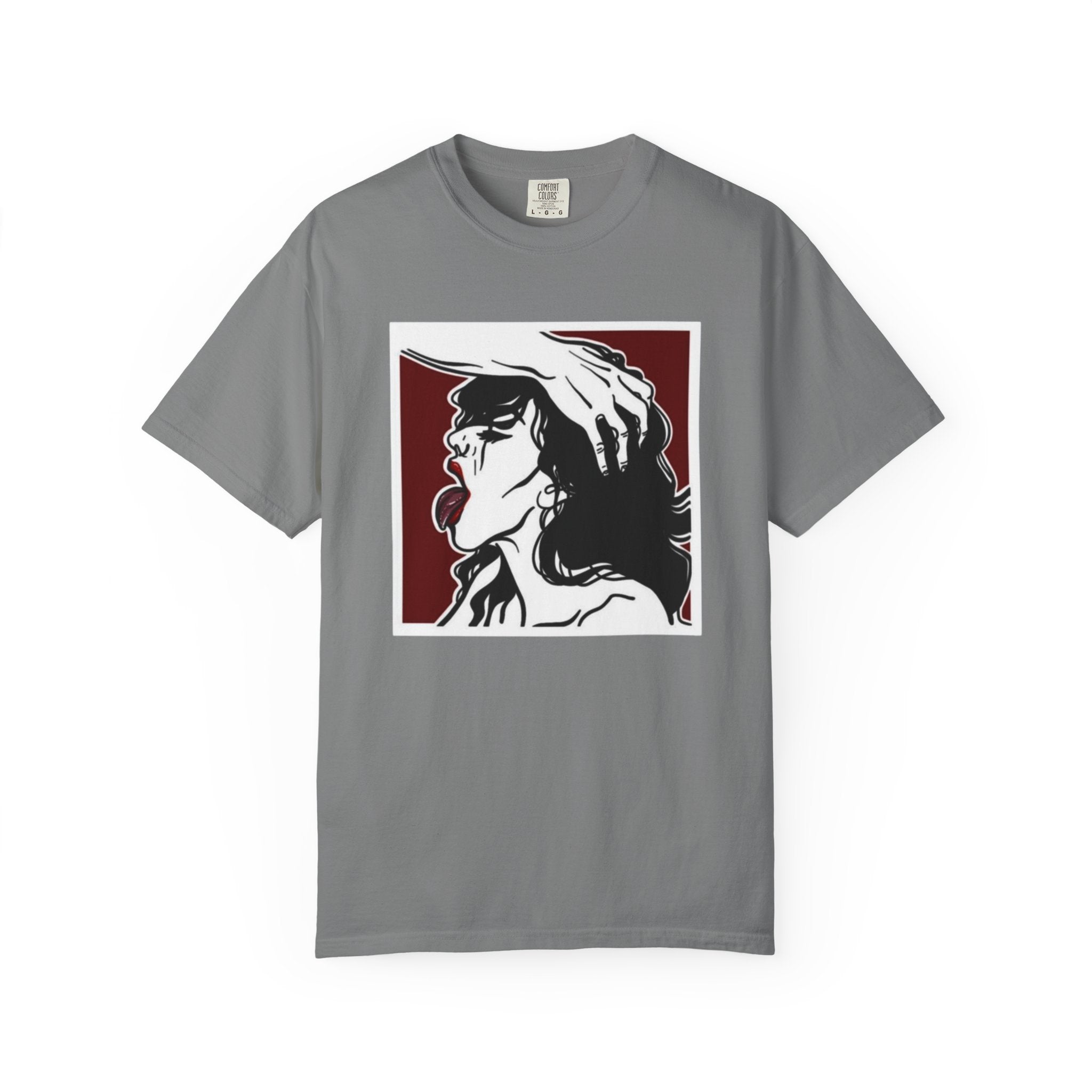 I Need H.E.A.D. graphic tee | Retro woman profile illustration T-shirt