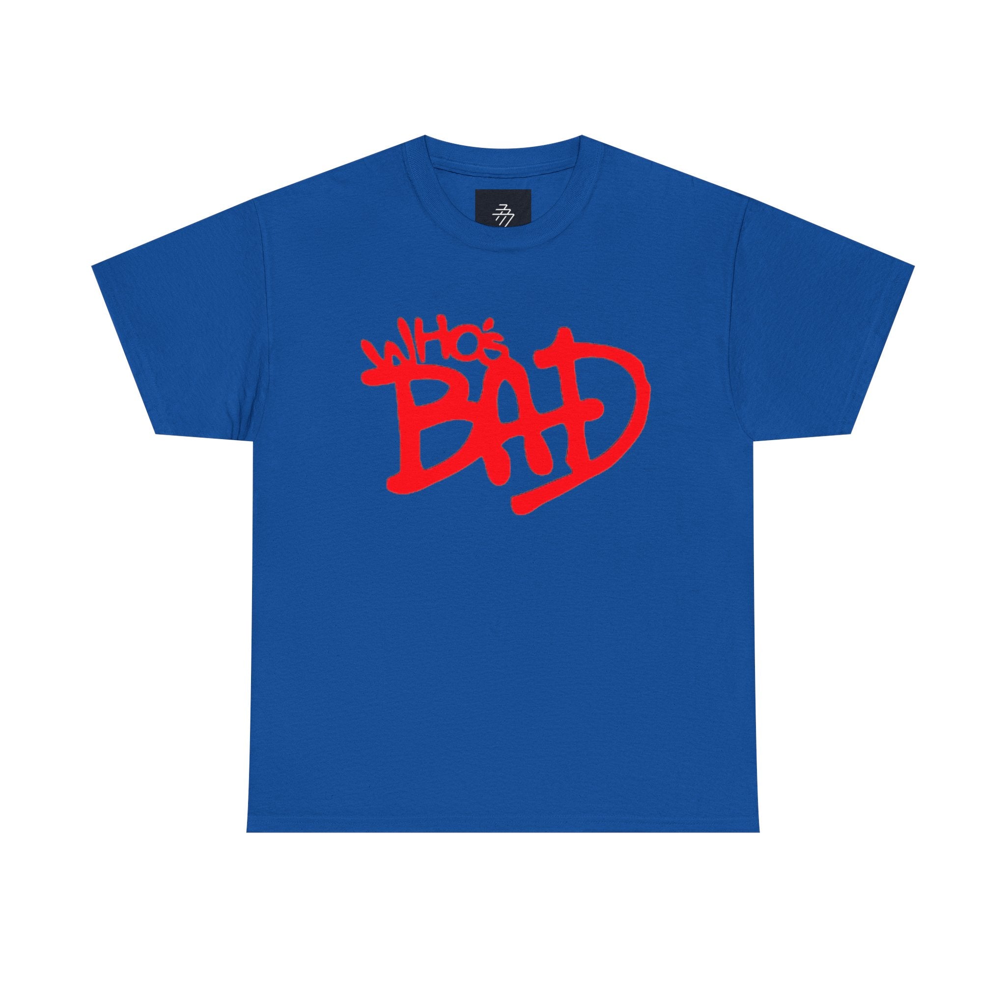 Graphic Tee — Retro 'Who's Bad' Street Art Design