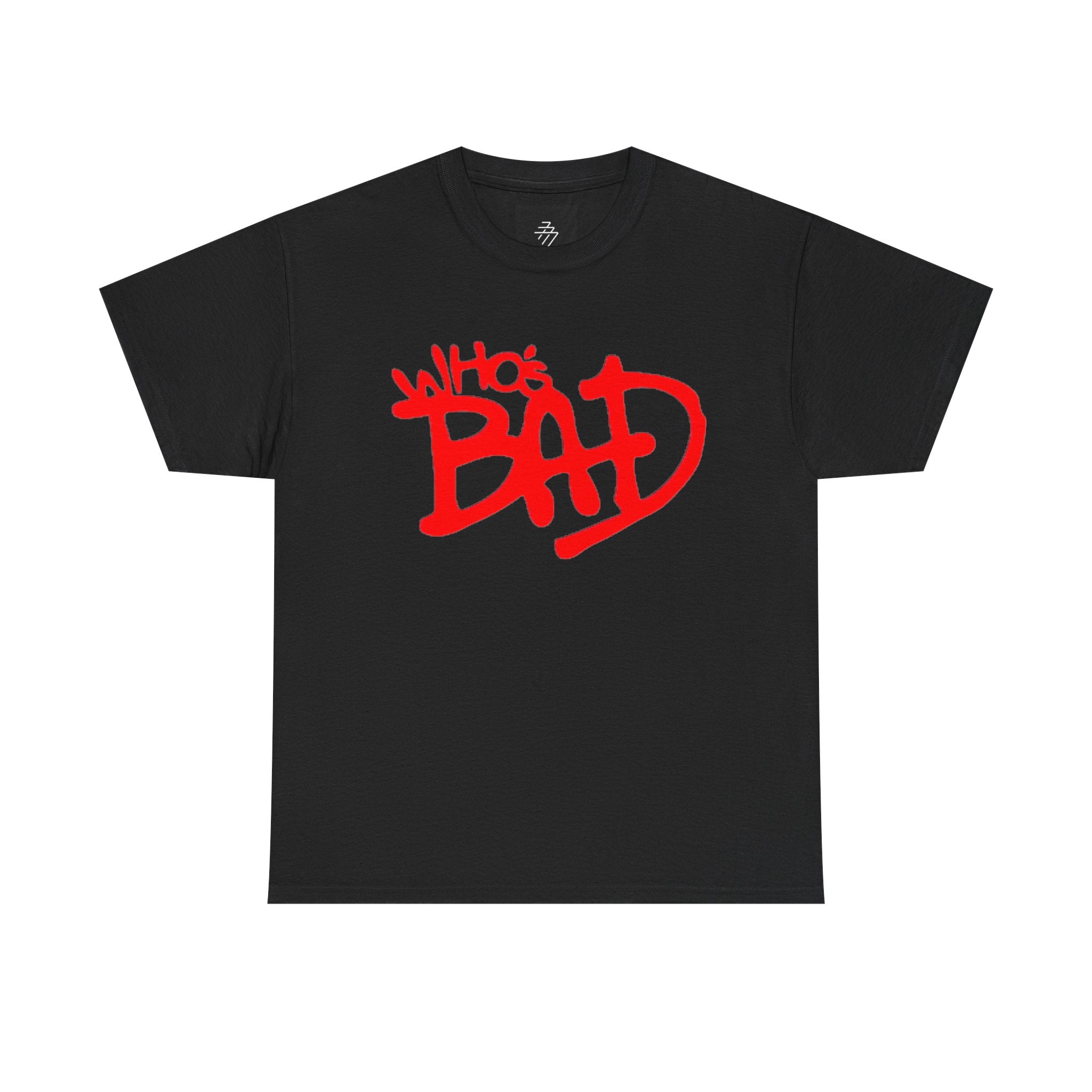 Graphic Tee — Retro 'Who's Bad' Street Art Design