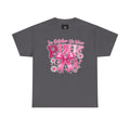 Breast Cancer Awareness In October We Wear Pink' Ribbon Floral T-Shirt