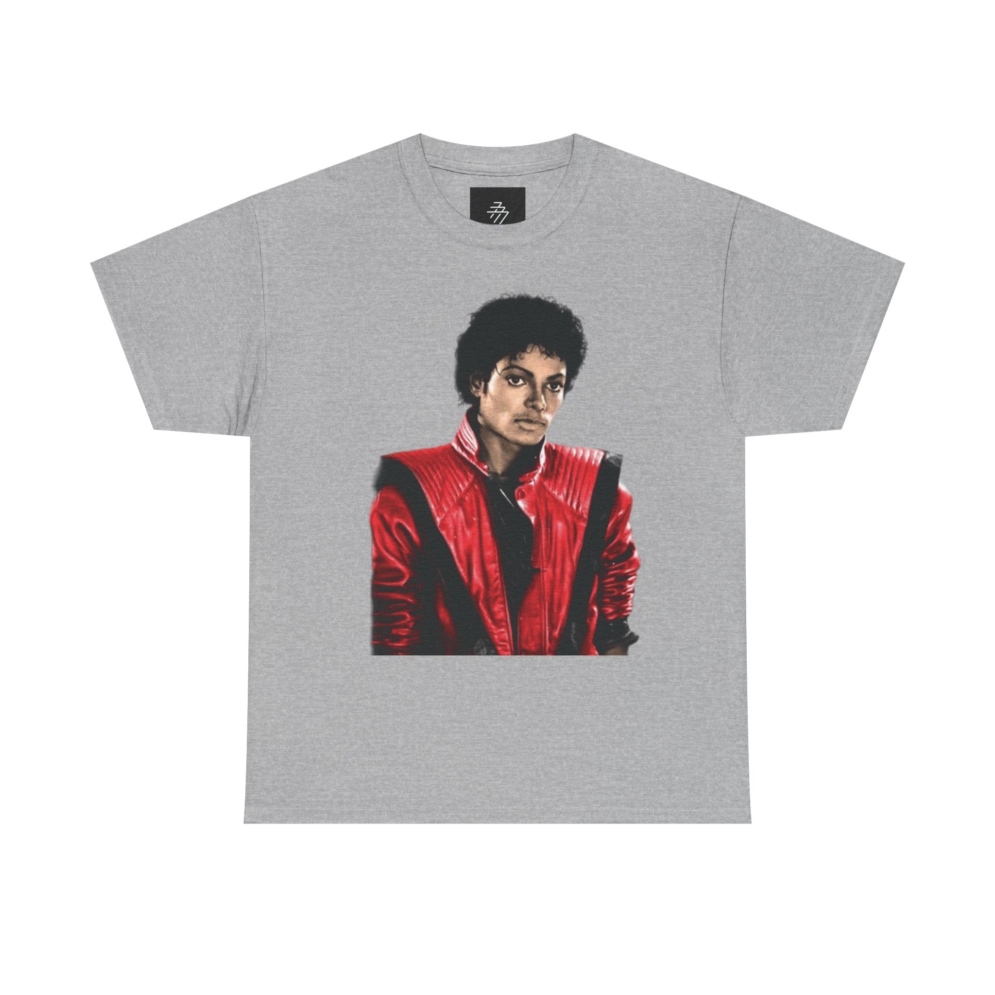 Red Jacket Portrait Tee | MJ Monogram Back Print
