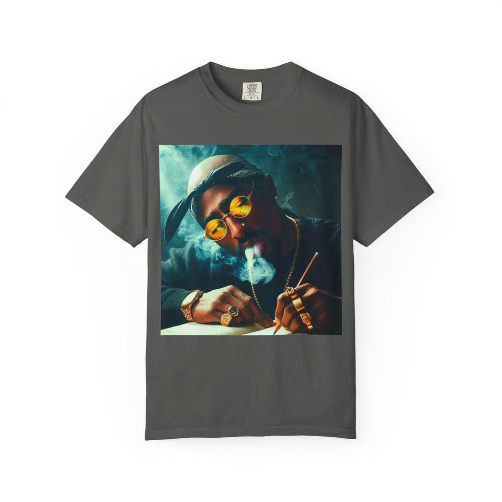 Smoker Portrait T-Shirt | Retro Cool Smoking Artwork