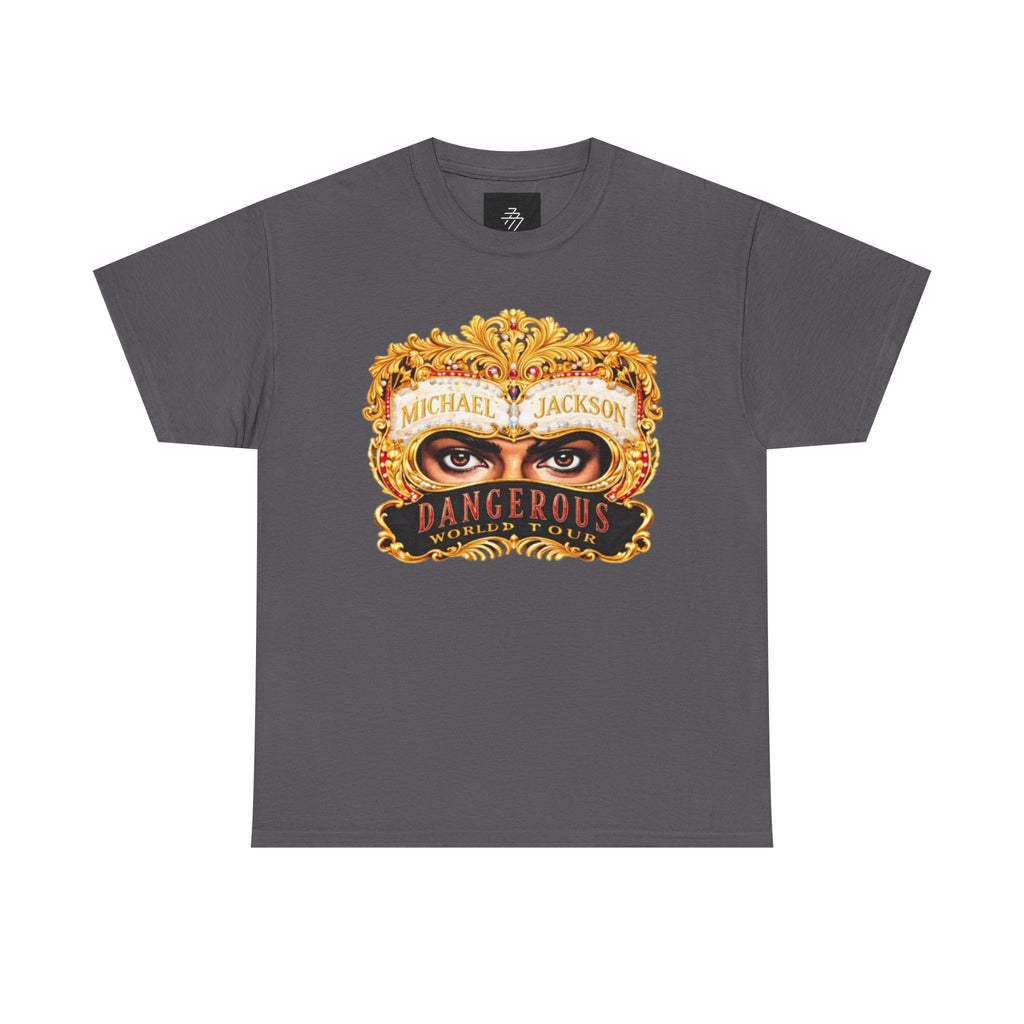 Graphic Tee — 'Dangerous' Mask Eyes Vintage Album Art