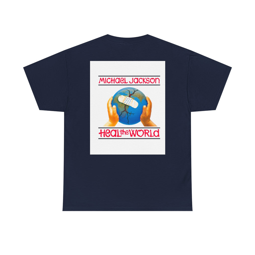 Heal the World T-Shirt | Vintage 90s Pop Icon Album Art Tee