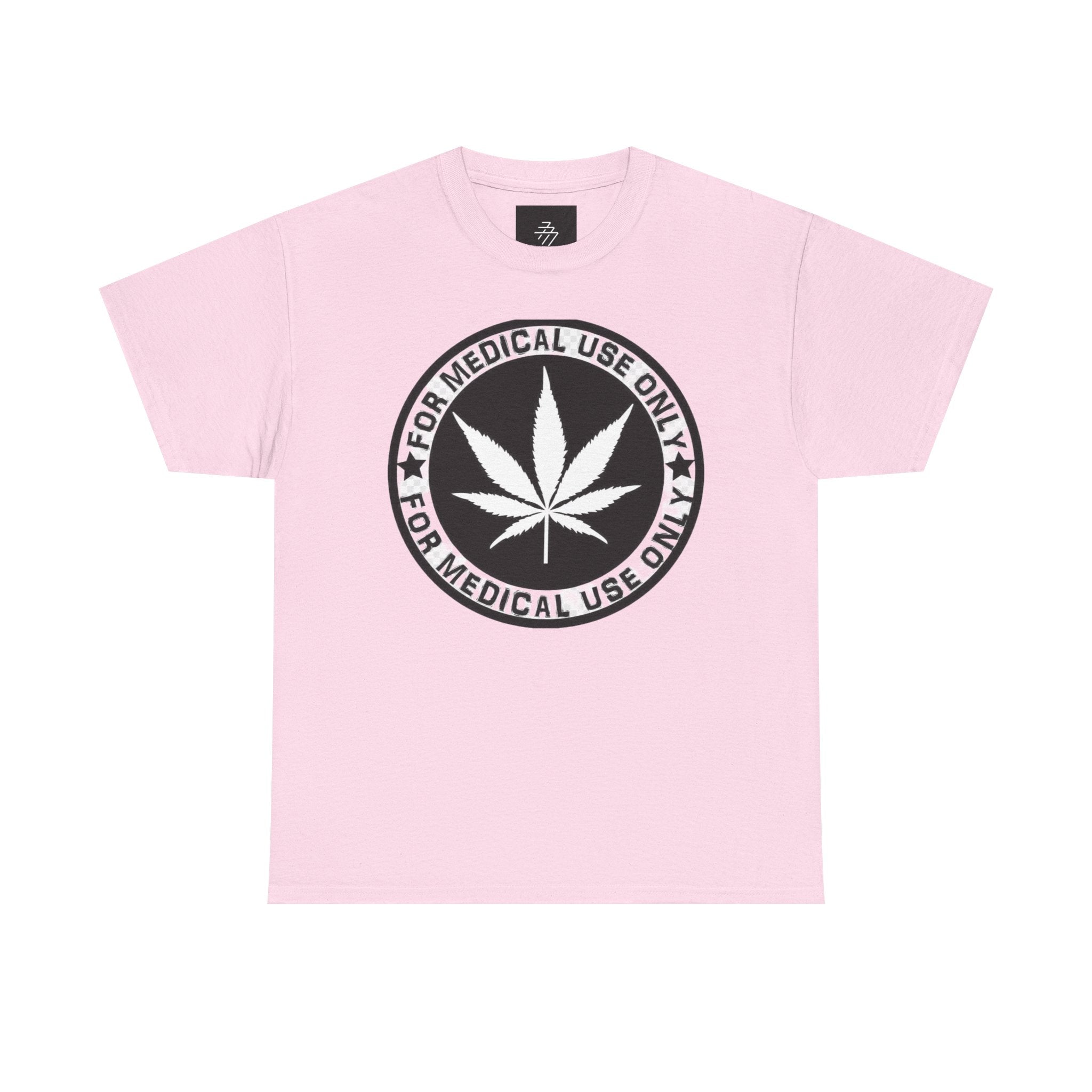 Medical Use Only Cannabis Leaf T-Shirt | Marijuana Logo Tee
