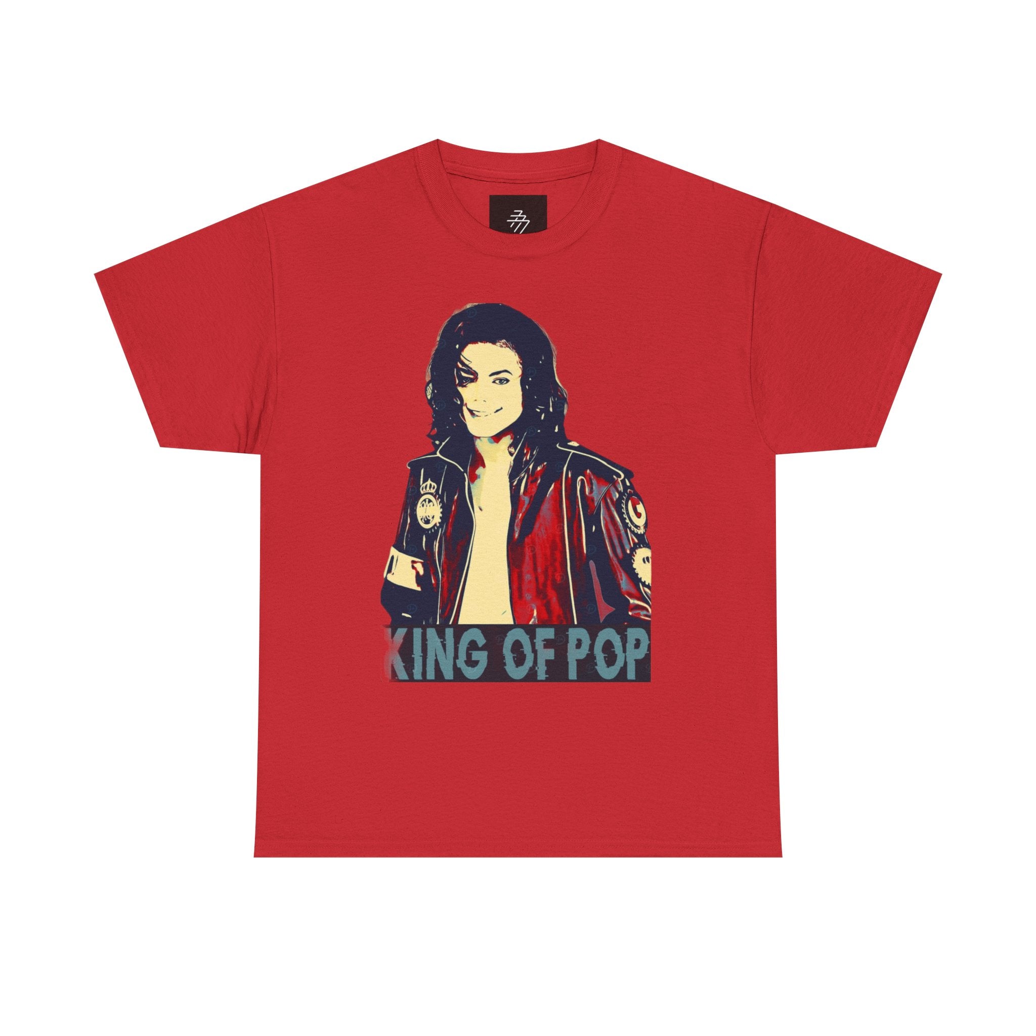 Retro Pop Star Graphic Tee — "King of Pop" Inspired Design