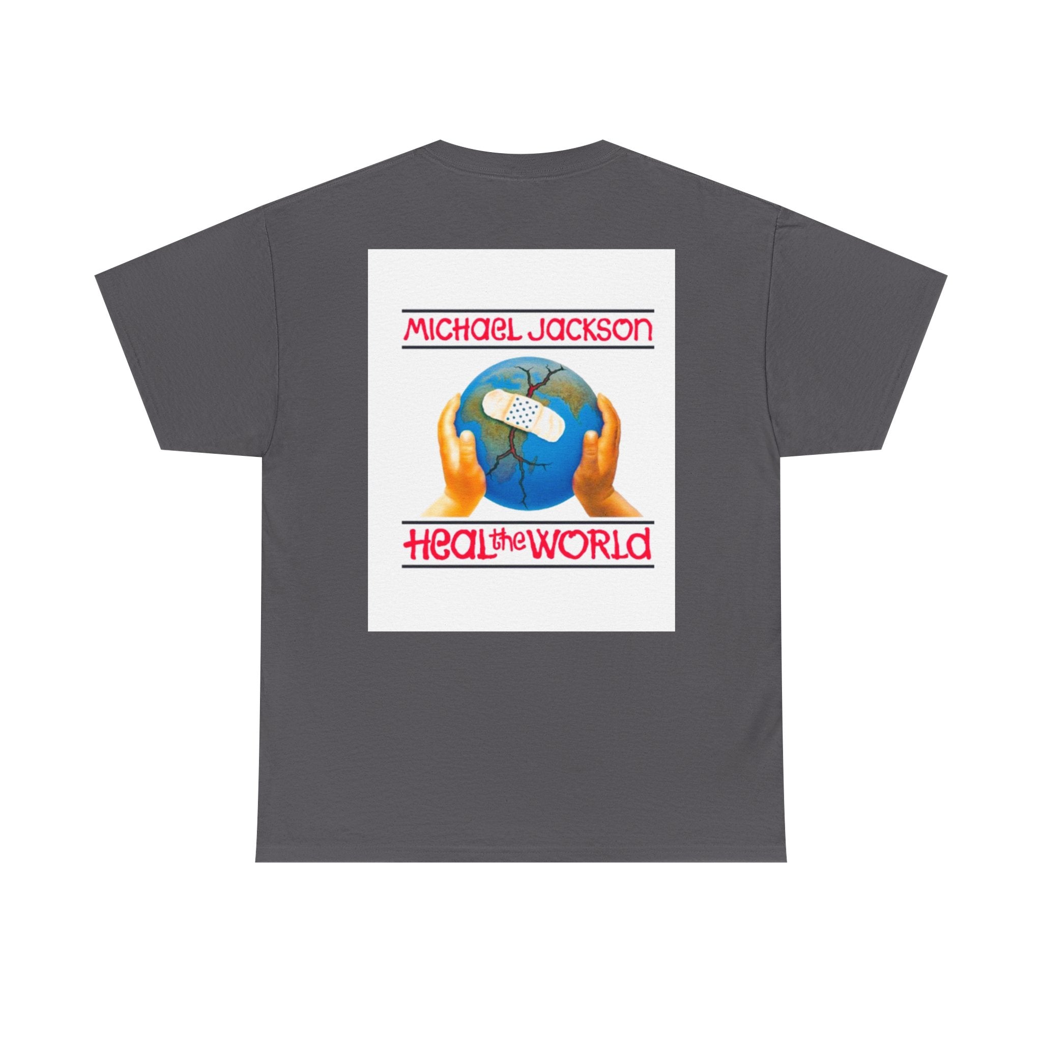 Heal the World T-Shirt | Vintage 90s Pop Icon Album Art Tee