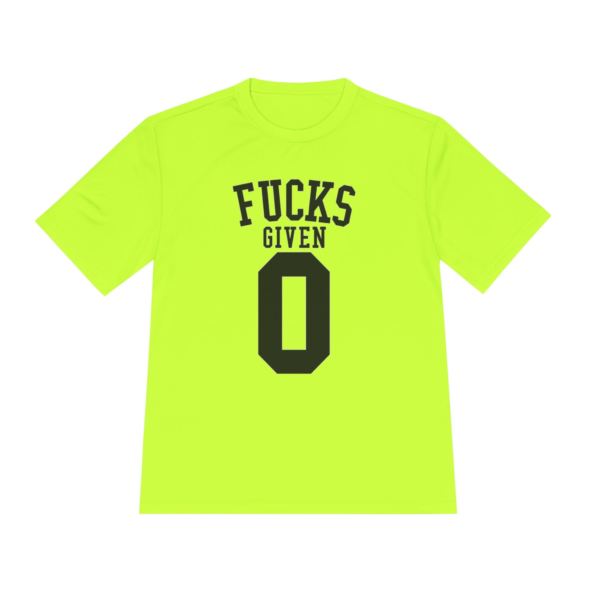 Fucks Given 0 Tee | Graphic Statement Shirt