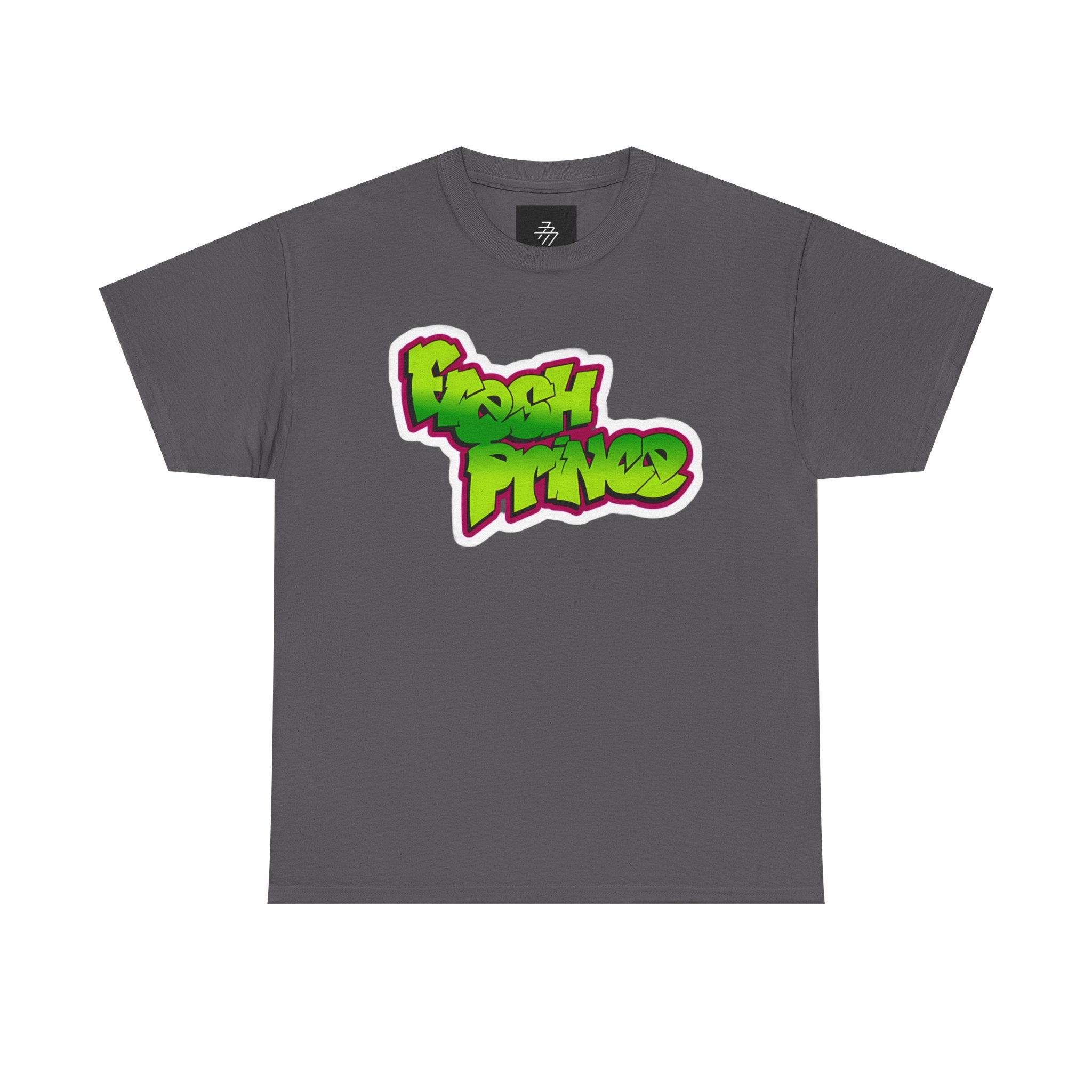 Fresh Prince Graphic Tee — Retro 90s Hip-Hop Graffiti Shirt