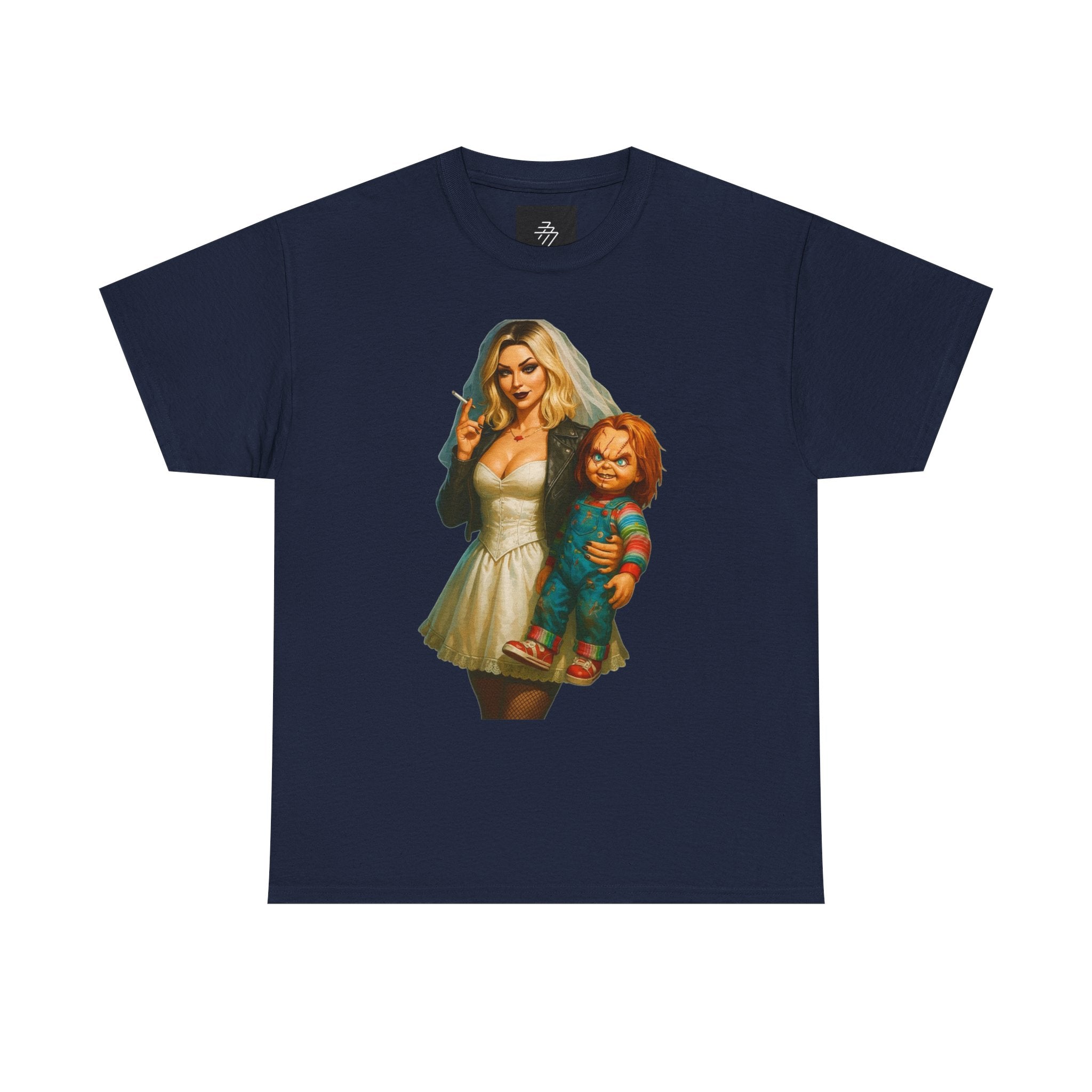 Bride of Chucky Graphic Tee — Chucky Doll Horror Movie Shirt