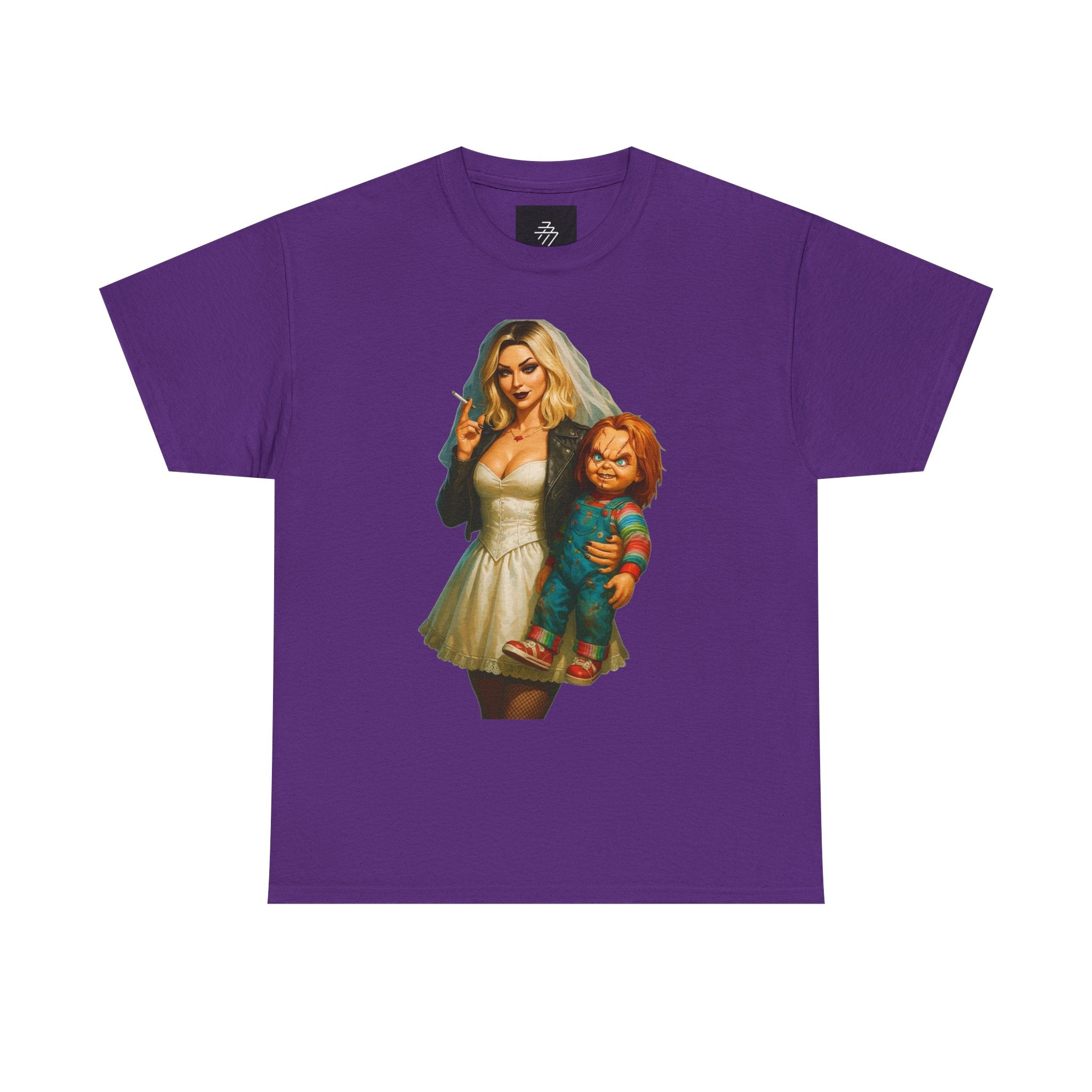 Bride of Chucky Graphic Tee — Chucky Doll Horror Movie Shirt