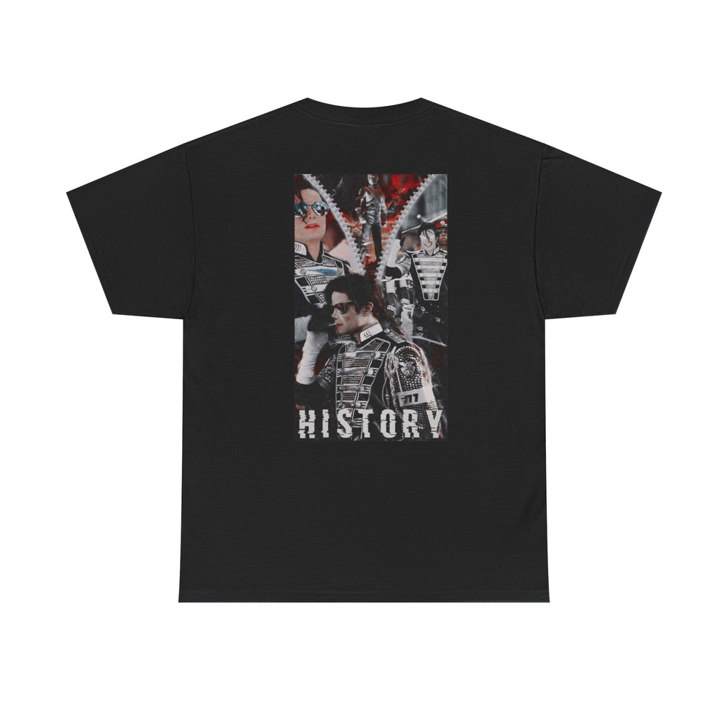 Vintage Music Icon collage Tee | Retro Band Poster, 'History' Graphic