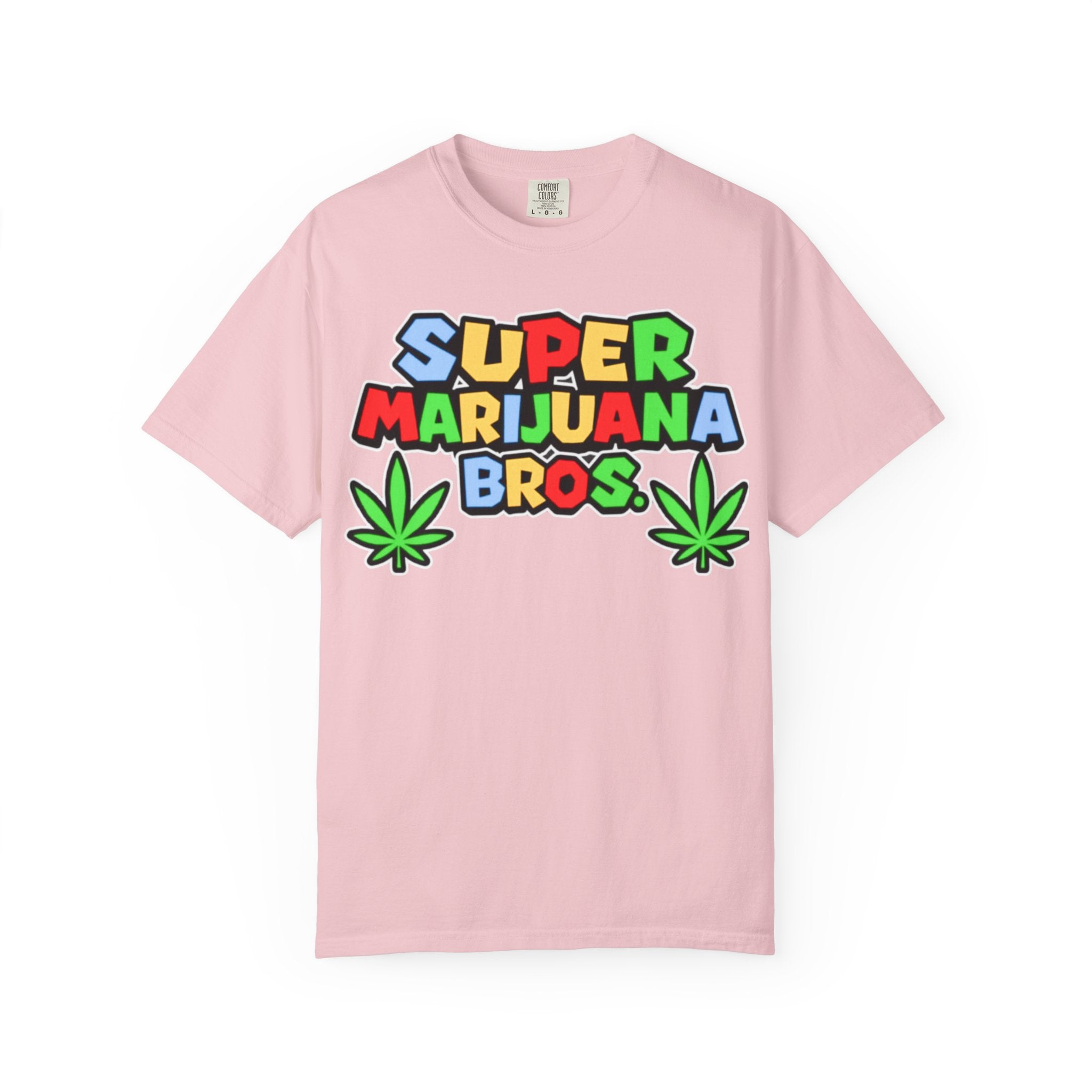 Super Marijuana Bros. T-Shirt — Funny Cannabis Graphic Tee