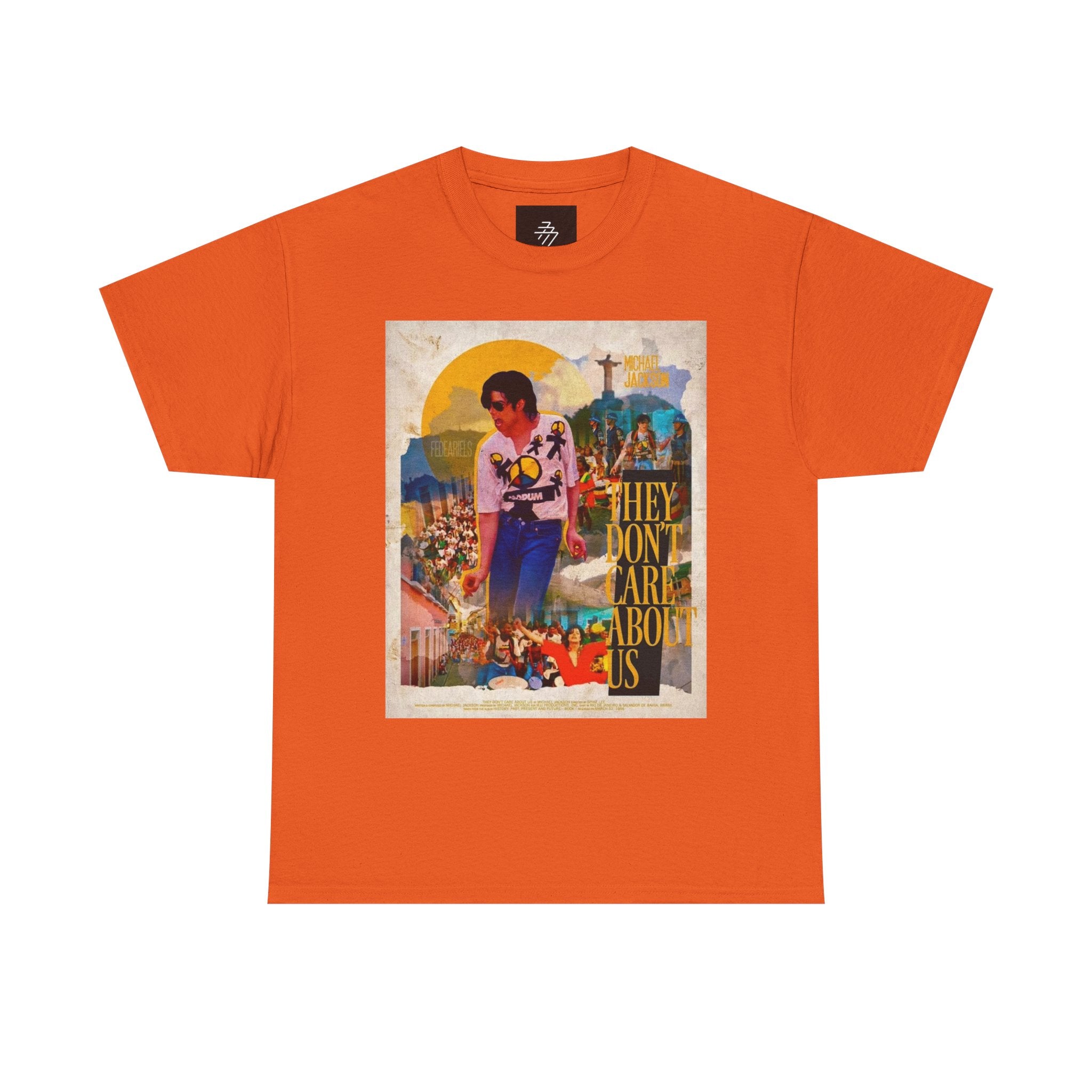 Graphic Tee — "They Don’t Care About Us" Retro Protest Design