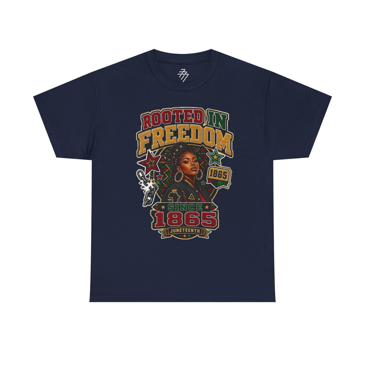 Rooted in Freedom 1865 Juneteenth Celebration Tee